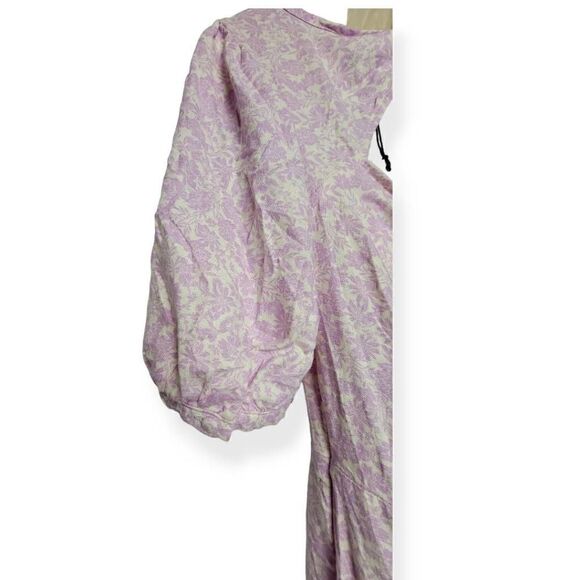 Who What Wear  Floral Orchid Bouquet Maxi Dress Small - Picture 4 of 4